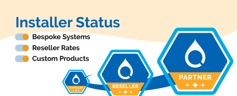 Quensus installer network platform artwork